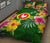 American Samoa Quilt Bed Set - Manu'atele Hibiscus Flag - Polynesian Pride