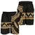 Kosrae Polynesian All Over Print Men's Short - Gold Version - Polynesian Pride