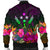 Kosrae Personalised Men's Bomber Jacket - Summer Hibiscus - Polynesian Pride