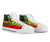 Chuuk State High Top Shoes - Reggage Color Symmetry Style - Polynesian Pride