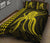 Hawaii Octopus KaKau Polynesian Quilt Bed Set - Yellow - Polynesian Pride