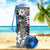 Nauru Custom Personalised Hydro Tracking Bottle - Turtle Plumeria Banana Leaf Crest - Polynesian Pride