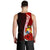 Tonga Polynesian Custom Personalised Men's Tank Top - Coat Of Arm With Hibiscus - Polynesian Pride