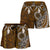 Cook Islands Women's Shorts - Polynesian Boar Tusk - Polynesian Pride