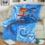 Fiji Premium Blanket - Blue Shark Polynesian Tattoo - Polynesian Pride