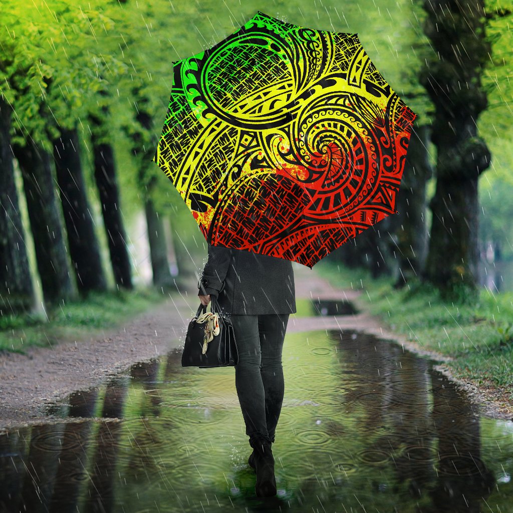 Polynesian All Over Print Umbrella 16 - Polynesian Pride