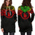 New Caledonia Women Hoodie Dress - New Caledonia Coat Of Arms Polynesian Reggae Color - Polynesian Pride