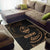 Guam Polynesian Area Rug - Gold Tribal Wave - Polynesian Pride