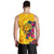 Polynesian Hawaii Kanaka Maoli Men' Tank Top - Hibiscus Flowers & Polynesian Patterns - Polynesian Pride