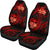 Polynesian Hawaii Car Seat Covers - Red Plumeria - Polynesian Pride