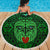 Integrity Maori Ta Moko Beach Blanket Kiwi and Paua Green - Polynesian Pride