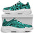 Polynesian Hawaiian Style Tribal Tattoo Turquoise Chunky Sneakers - Polynesian Pride