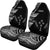 Kosrae Car Seat Covers - Micronesian Pattern Flash Black - Polynesian Pride