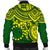 Cook Islands Polynesian Bomber Jacket (Men) - Polynesian Turtle - Polynesian Pride