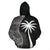 Tonga Polynesian Hoodie Coconut Tree Black - Polynesian Pride