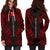 Wallis And Futuna Hoodie Dress - Polynesian Tattoo Red - Polynesian Pride