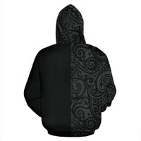 Polynesian Hoodie Half Style 01 - Polynesian Pride