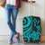 Kosrae Micronesian Luggage Covers - Turquoise Tentacle Turtle - Polynesian Pride