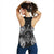 Palau Polynesian Women Tank Top Map Black - Polynesian Pride