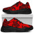 Polynesian Turtle Palm And Sea Pebbles Red Chunky Sneakers - Polynesian Pride