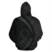 Cook Islands Polynesian Zip up Hoodie Circle Style 04 - Polynesian Pride