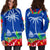 Guam Women's Hoodie Dress - Hibiscus Style - Polynesian Pride