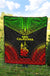 New Caledonia Premium Quilt - New Caledonia Coat Of Arms Polynesian Chief Reggae Version - Polynesian Pride