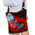 Guam Boho Handbag - Polynesian Hook And Hibiscus (Red) - Polynesian Pride