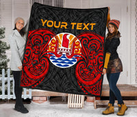 Tahiti Polynesian Custom Personalised Premium Quilt - Tahitians Spirit - Polynesian Pride