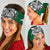 Maori Bulldog Bandana, New Zealand Bandana - Green - Polynesian Pride