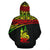 New Caledonia Polynesian All Over Custom Hoodie Reggae Curve Version - Polynesian Pride