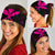 Hawaii Kanaka Map Polynesian Bandana 3 - Pack - Pink - Polynesian Pride