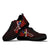 Cook Islands Polynesian Sneakers - Coat Of Arm With Hibiscus - Polynesian Pride