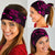 Hawaii Kakau Polynesian Three Turtles Map Bandana 3 - Pack - Pink - Polynesian Pride