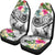 Tahiti Polynesian Car Seat Cover - Summer Plumeria (White) - Polynesian Pride