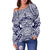 Polynesian Women's Off Shoulder Sweater 01 - Polynesian Pride