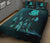 Tuvalu Polynesian Quilt Bed Set Dreamcatcher Blue - Polynesian Pride