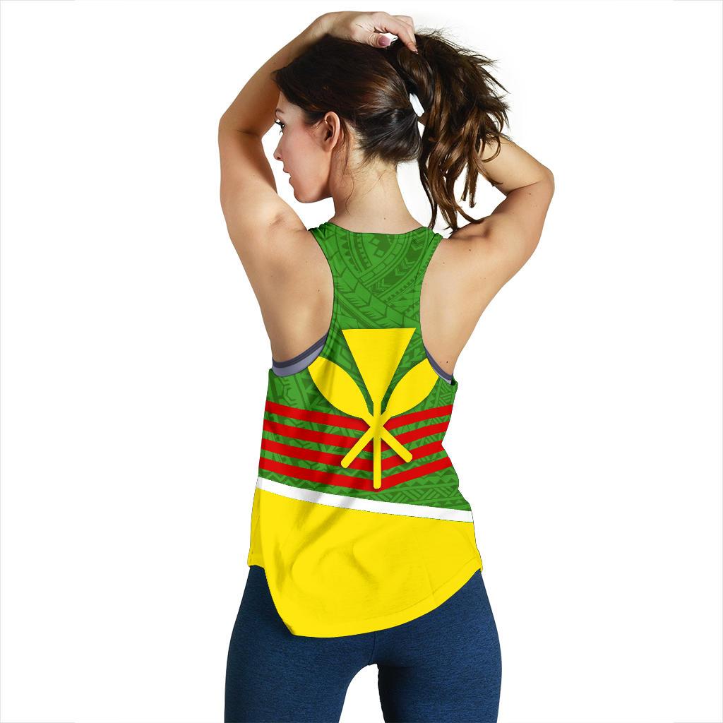 Polynesian Hawaii Racerback Tank - Hawaiian Kanaka Maoli - Polynesian Pride