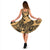 Polynesian Midi Dress - Yellow Turtle - Polynesian Pride