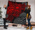 Samoa Polynesian Premium Quilt - Red Turtle Flowing - Polynesian Pride