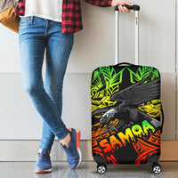 Samoa Polynesian Luggage Covers - Eagle Tribal Pattern Reggae - Polynesian Pride