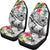 Polynesian Samoa Car Seat Covers - Summer Plumeria (White) - Polynesian Pride