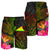 Tokelau Polynesian Men's Shorts - Hibiscus and Banana Leaves - Polynesian Pride