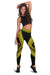 Cook Islands Leggings Yellow - Polynesian Pride