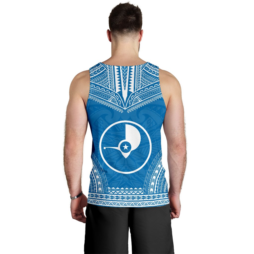 Yap Men's Tank Top - Polynesian Chief Flag Version - Polynesian Pride