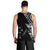 Kosrae Men's Tank Top - Micronesian Pattern Flash Black - Polynesian Pride