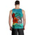 American Samoa Men's Tank Top - Tropical Flowers Style - Polynesian Pride