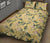 Hawaii Quilt Bed Set Tropical Flamingo Yellow AH - Polynesian Pride