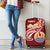 Tahiti Luggage Covers - Tahiti Seal Polynesian Patterns Plumeria Red - Polynesian Pride