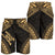 Wallis And Futuna Men's Shorts - Polynesian Chief Gold Version - Polynesian Pride